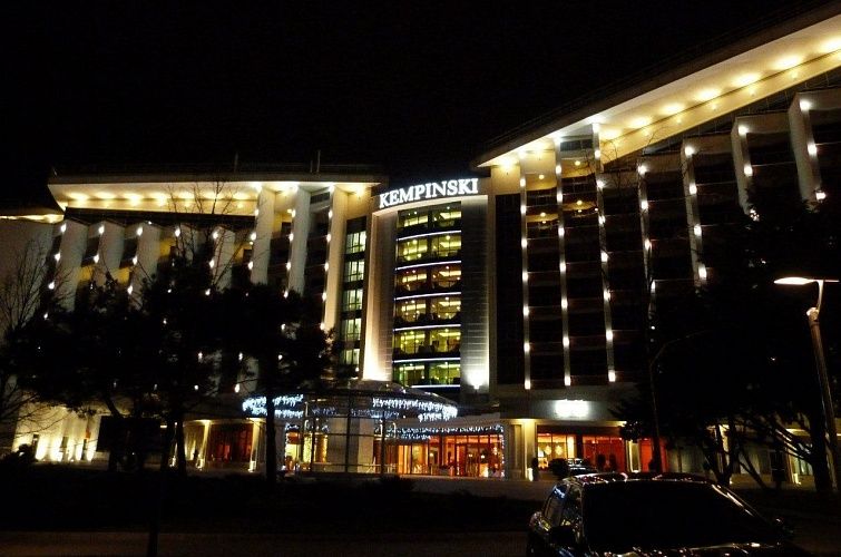 Фото Тренажерный зал отеля «Kempinski Grand Hotel»